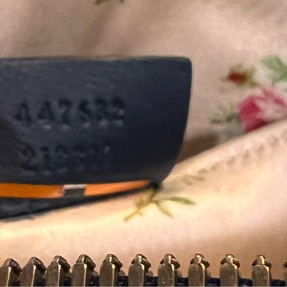 GUCCI
Denim Matelasse Embroidered Small GG Marmont Chain Shoulder Bag Blue - Picture 10 of 12